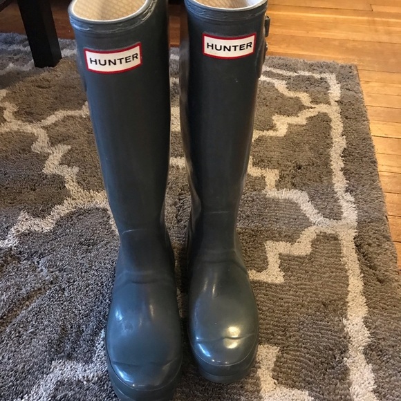 Original Tall Gloss Hunter Rainboots - Picture 3 of 6